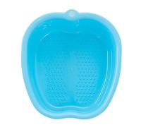 ADOCARN Thickened Blue Foot Soak Basin with Massage Function Large Capacity Foot Bathing Bucket and Relaxation Spa