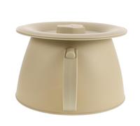 ADOCARN Thickened Plastic Urine Bottle with Lid and Smooth Edges, Easy to Clean Bedside Urinal Potty for Elderly and, Sturdy Chamber Pot for Comfortable Bathroom Use