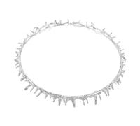 ADOCARN Thorn Crown Headpiece Silver Party Crown for Adults Renaissance King and Queen Costume Accessories Birthday Prom Medieval Headwear