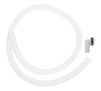 ADOCARN Universal Reasonable Structure PVC and Abs Material Air Conditioner Drain Hose Kit with Elbow Fitting Not Easy to Crack for Portable Ac Window Units