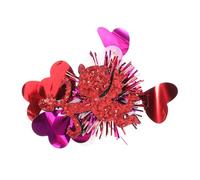 ADOCARN Valentine Day Heart Hair Clips for Girls Shiny Glitter Hair Barrettes for Parties Weddings Cute Accessories for Toddlers Teens Romantic Photo