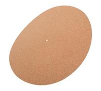 ADOCARN Vinyl Record Cork Mat Nonslip Turntable Accessory for Sound Quality Enhancement Anti-static Slipmat to Protect Records from Scratches and Static Build-up