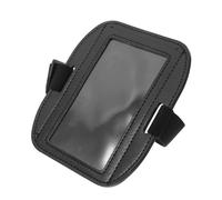 ADOCARN Waterproof Id Card Holder Identification Card Holder Arm Card Holder Horizontal Card Holder Clear Name Holder Arm Badge Wallet PVC Id Card Holder Armband Id Holder Black Plastic