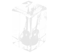 ADOCARN White Crystal Tabletop Ornament Guitar Engraving Crystal Cube Paperweight 3d Stereoscopic Display Unique Decoration for Homes and Studies