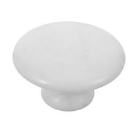 ADOCARN White Jade Mushroom Head Massager for Body and Belly Natural Cooling Sensation and Skin Tightening Effect, for Daily Beauty Rituals and Personal Care Routine