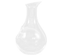 ADOCARN White Wine Decanter Glass Japanese Style 385ml Inclined Mouth Ice Wine Bottle Practical and Design to Expand The Atmosphere for Restaurant and Hotel Use