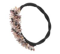 ADOCARN Womens Rhinestone Hair Bun Maker Lightweight Twisting Accessory for Quick Hairstyles Stylish Bendable Design for Thick Fine Hair for Ponytails and Elegant Looks