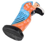 ADOCARN Wooden Bird Shape Glasses Holder Stand Hand Carved Cartoon Eyeglasses Stand Resistant to Corrosion Desktop Decor for Home and Office Use