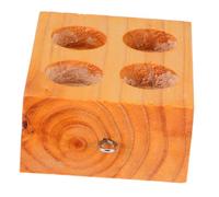 ADOCARN Wooden Dynamics Wedge for Physics Experiments Educational Tool for Classroom Mechanics Friction Block Design for Inclined Plane Demonstrations Science Education Slider