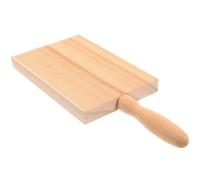 ADOCARN Wooden Gnocchi Board Pasta Maker Tool for Home Use Practical Garganelli Pasta Stripper Paddle Gadget for Authentic Italian Dishes