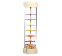 ADOCARN Wooden Rain Stick Musical Instrument for Educational Sensory with Smooth Surface Concentration Training and Grasping Skill Development Creative Early Learning