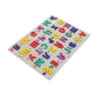 ADOCARN Wooden Russian Alphabet Puzzle Board, Educational for Early Literacy and Tactile Sensory Development, for Family Learning and Educational Play