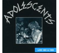 Adolescents Live 1981 and 1986 (Vinyl)
