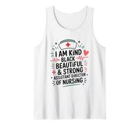 ADON Black History Nursing, Black African Nurse Design Tank Top