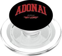 ADONAI My Lord Hebrew Name Born Again Christian Faith Jesus PopSockets PopGrip for MagSafe