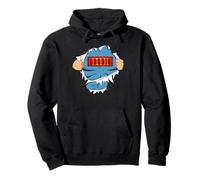Adonis First Name Superhero Pullover Hoodie