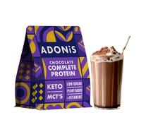 ADONiS Keto Protein Shake - Creamy Chocolate Flavor | Low-Carb, Protein Powder for Muscle Building & Recovery | Perfect for Keto Diet & Fitness