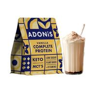 ADONiS Keto Protein Shake - Creamy Vanilla Flavor | Low-Carb, Protein Powder for Muscle Building & Recovery | Perfect for Keto Diet & Fitness (Smooth Vanilla)
