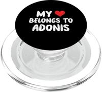 Adonis - My Heart Belongs To Adonis - Love PopSockets PopGrip for MagSafe