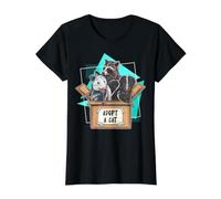 Adopt a Cat Raccoon Opossum Skunk Street Cat Trash Panda Value Graphic T-Shirt