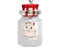 Adopt a Ghost Necklace - Ghost Pendant | Ghost in a Bottle Pendant Necklace, Little Ghost Trapped Inside a Bottle The Adopt a Ghost Necklace Hallow for Boys Girls, Refer to description, refer to