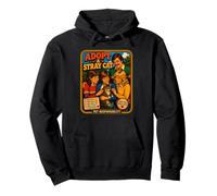 Adopt A Stray Cat Rescue Awareness Pet Adoption Retro 70s Pullover Hoodie