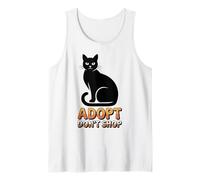 Adopt Don't Shop Animal Rescue Message Tank Top
