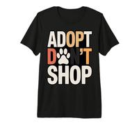 Adopt Don't Shop Rescue Dog Cat Shelter Premium T-Shirt