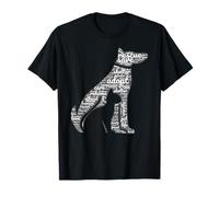Adopt Don't Shop Wordcloud Cat Dog World of Love for Animals T-Shirt