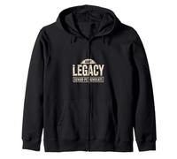 Adopt Legacy A Beautiful Ending Senior Cat Rescue Zip Hoodie