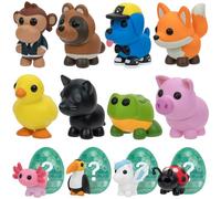 Adopt Me! 10 Pack Mystery Pets - Series 2-10 - Top Online Game - Exclusive Virtual Item Code Included - Fun Collectible Toys for Kids Featuring Favourite Pets, Ages 6+