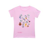 Adopt Me! Girls T-Shirt | Game T-Shirt | Clothing for Girls | Gifts for Gamers | Ages 5 to 15 Years, Pink, 7-8 anni