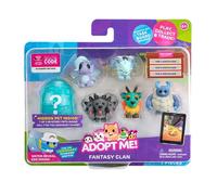 Adopt Me! Pets Multipack Fantasy Clan Wave 2 - Hidden Pet - Top Online Game - Fun Collectible Toys for Kids Featuring Your Favourite Pets, Ages 6 Plus