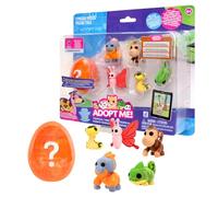 Adopt Me! Pets Multipack Tropical Time - Hidden Pet - Top Online Game - Exclusive Virtual Item Code Included - Fun Collectible Toys for Kids Featuring Your Favourite Pets, Ages 6 Plus