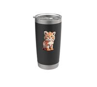 Adopt the Wild Lynx Stainless Steel Insulated Tumbler