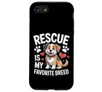 Adopted Dog Life Rescue Is My Favorite Breed Case for iPhone SE (2020) / 7 / 8