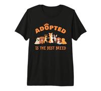 Adopted is The Best Breed: Dog Rescue Shelter & Adoption Premium T-Shirt