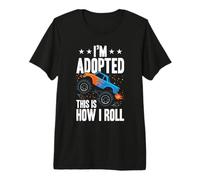 Adoption Day Adopted Kids Gotcha Day Premium T-Shirt
