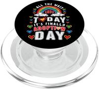 Adoption Day All the Wait Ends Today Adoptive Foster Family PopSockets PopGrip for MagSafe