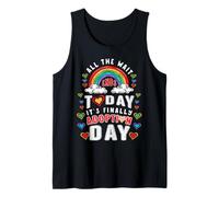 Adoption Day All The Wait Ends Today Adoptive Foster Family Tank Top