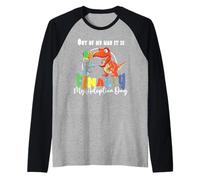 Adoption Day Finally Adoptive Family Adopted Foster Child Raglan Baseball Tee