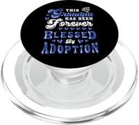 Adoption Day Grandpa Forever Blessed Adoptive Grandfather PopSockets PopGrip for MagSafe