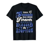 Adoption Day Grandpa Forever Blessed Adoptive Grandfather T-Shirt