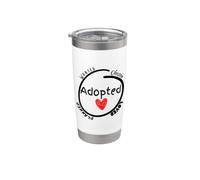 Adoption - Wanted Planned Chosen Loved Adopted Gift Stainless Steel Insulated Tumbler