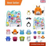 Adorable 8-Pack Mini-Squish: Collect, Trade & Play with Accessories Included