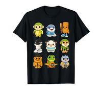 Adorable AI Generated Meme Brainrot Chibi Animals Kids T-Shirt
