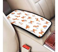 Adorable Akita Inu, Vehicle Center Console Armrest Cover Pad Soft Comfort Car Handrail Box Cushion Universal