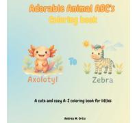 Adorable Animal ABC’s: Coloring book