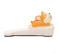 Adorable Animal Resin Door Stopper for Home, Office, or Cafe, Non-Slip Base, Multi-Color, 14.5 x 6 x 7 cm(Animalssmall dogs)