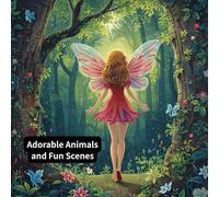Adorable Animals and Fun Scenes: Kawaii Forest, Ocean, and Fantasy Worlds for Relaxation and Creativity